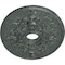 Ekena Millwork Alexa Medallion (Canopies up to 5 5/8"), 30 3/4"W x 21 1/4"H x 3 7/8"ID x 1 5/8"P, Athenian Green CM21X30ALAGC - alternate 5